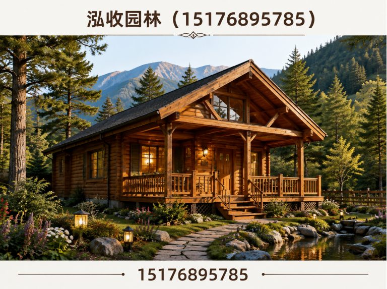 大理防腐木展示图